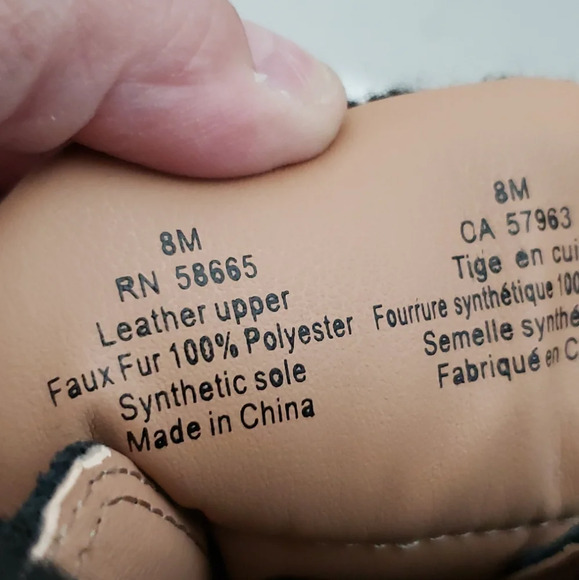 Susina Womens Black Suede Faux Fur Lace Up Ankle Booties Sz 8M - Picture 7 of 9